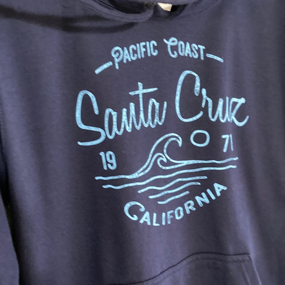 NWT Prairie Mountain sz S Santa Cruz California Pacific Coast Tourist Hoodie - Picture 3 of 6